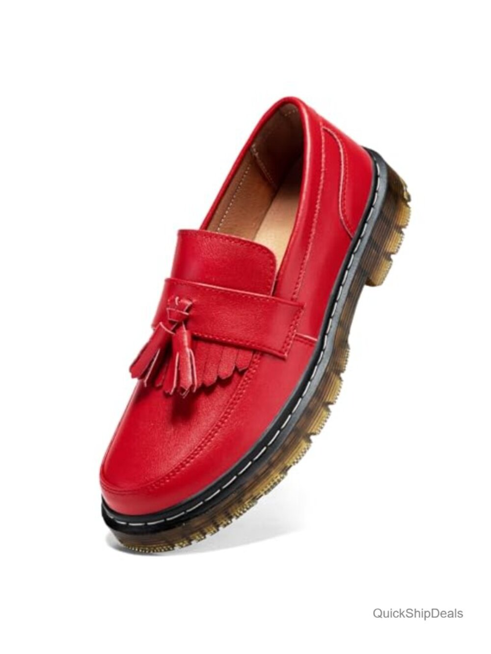 Women's Classic Penny Loafer Platform Chunky Heel Comfortable Business Casual